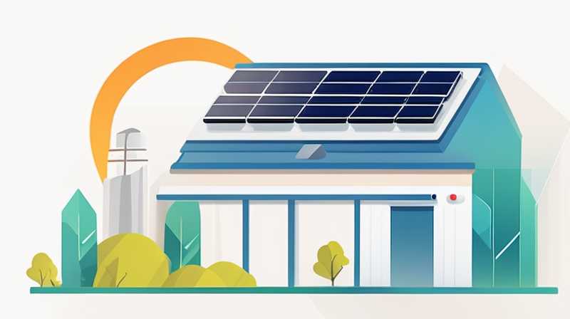 How to connect ordinary solar power generation
