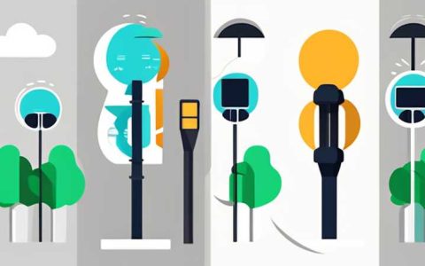 How to connect solar street light poles