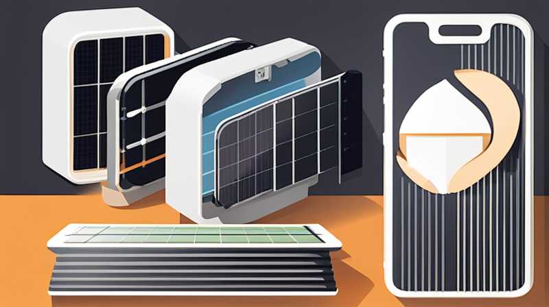 What materials make up solar energy?