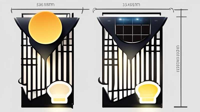 How to choose solar garden wall lamp