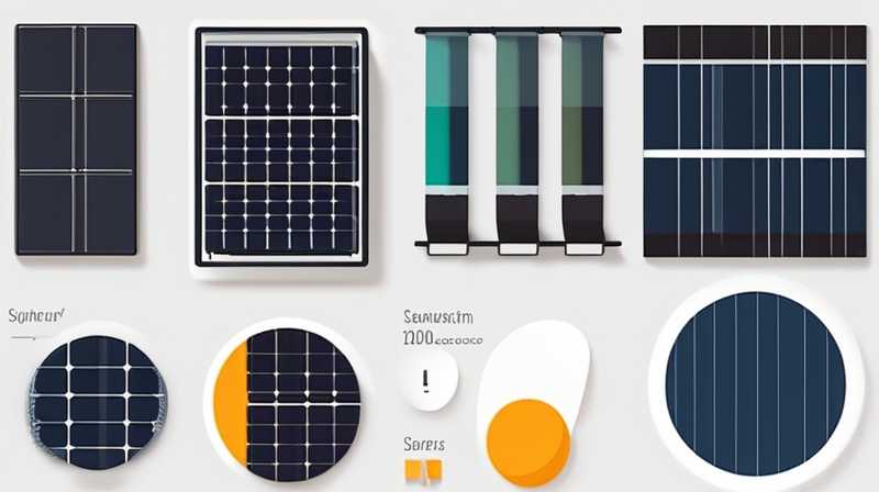 What are the sizes of solar cells?