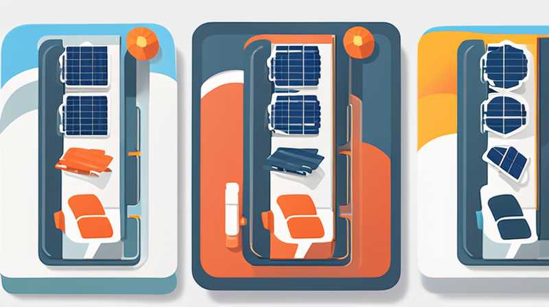 What medium is used for wall mounted solar panel flushing?