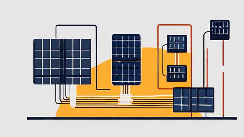 What is the open circuit voltage of solar panels?