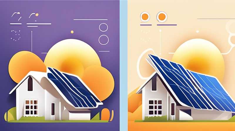 How to install solar energy in summer