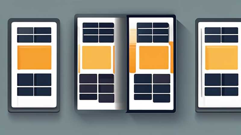 How to install a small solar panel at the front door