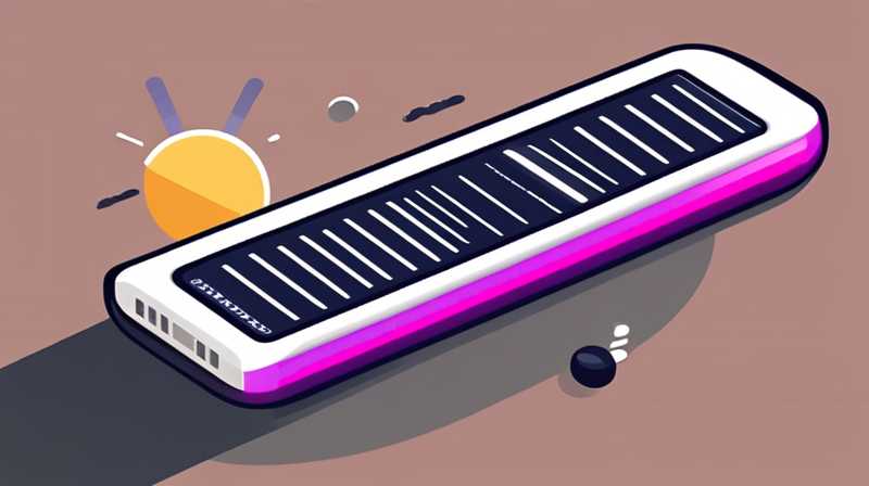 How long does a solar mobile power bank last?