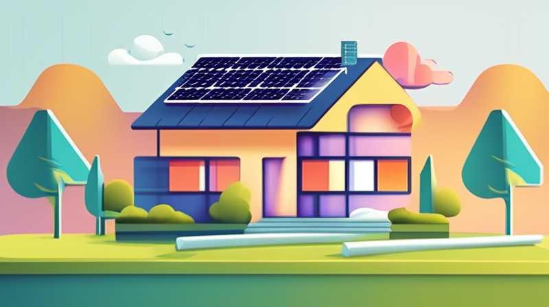 How to charge a house with solar energy