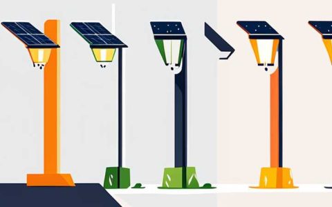 How to check the V of solar street light