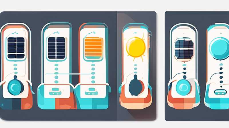 How to charge a solar scale