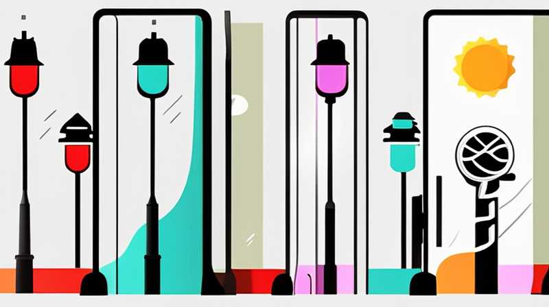 How many volts are stable for solar street lights