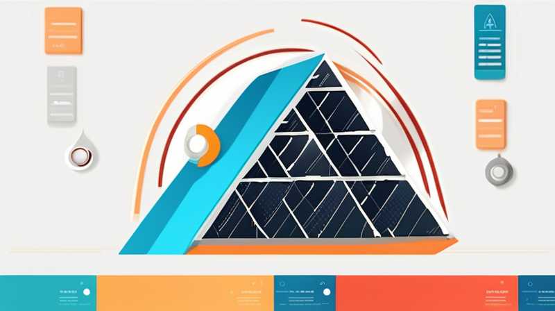 How to connect the solar triangle valve