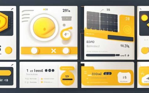 How many meters should the solar yellow flashing light be placed?