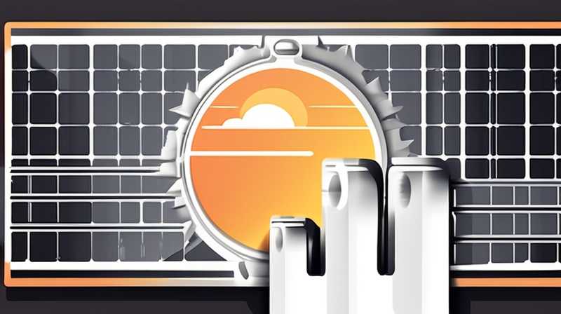 How does solar energy prevent the temperature from rising?