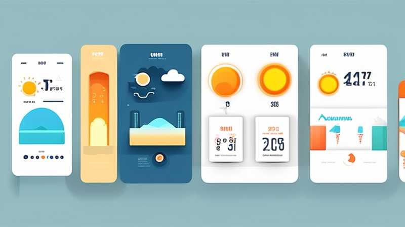 How much does solar temperature rise in summer