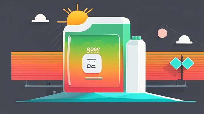 How many liters does a solar pack have