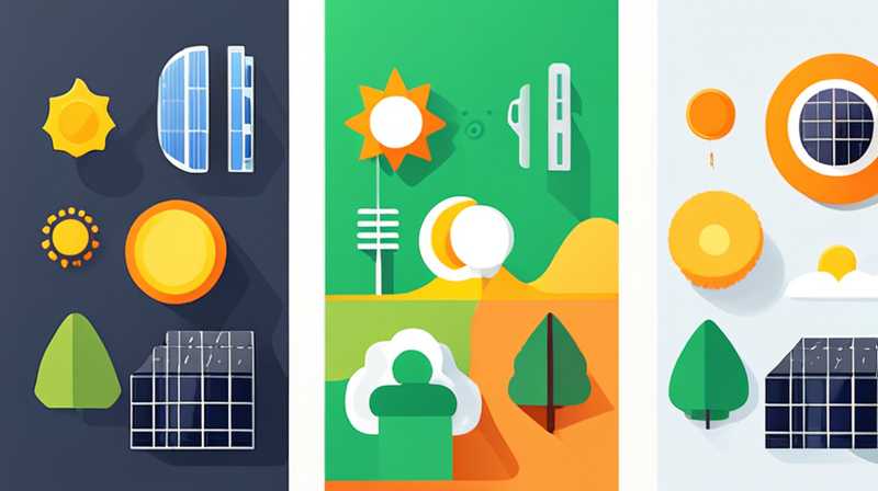 How much solar energy is used in spring, summer, autumn and winter