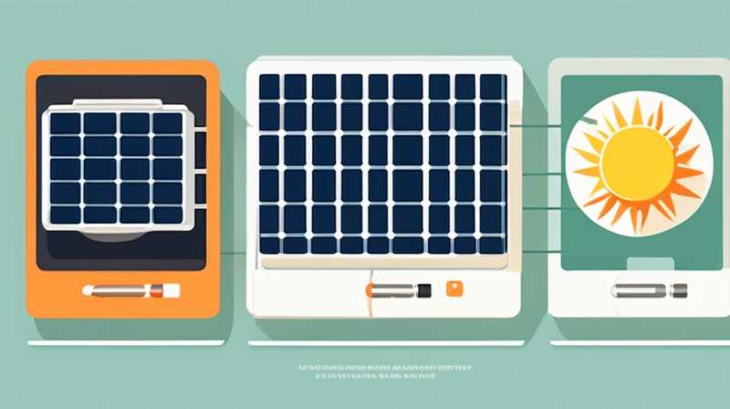 How to join solar panel power generation