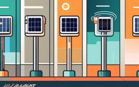 How many watts are solar street light panels
