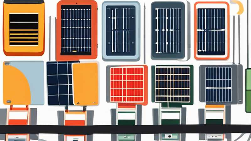 What charger is used for solar cells