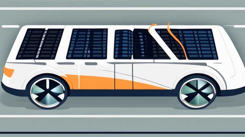 How to install solar panels on a sedan