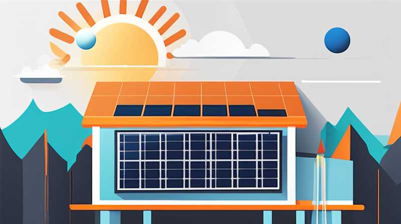 What is the tilt angle of the solar panel?