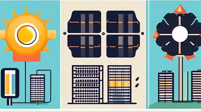 How does solar power generation provide power?