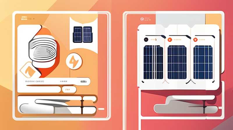 How to connect solar charger