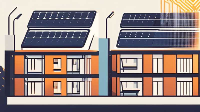 Where to place high-rise solar panels