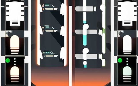 How does a car pass a solar-powered traffic light?
