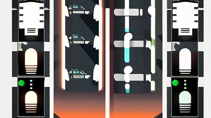 How does a car pass a solar-powered traffic light?