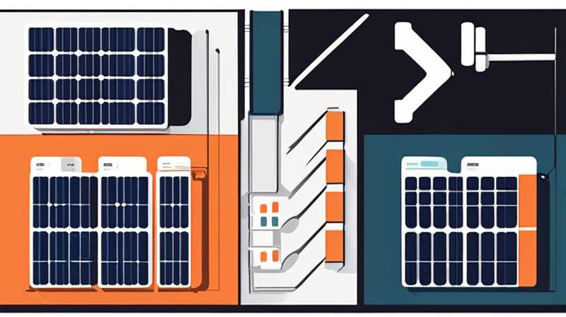 How many watts can three solar panels connected in series