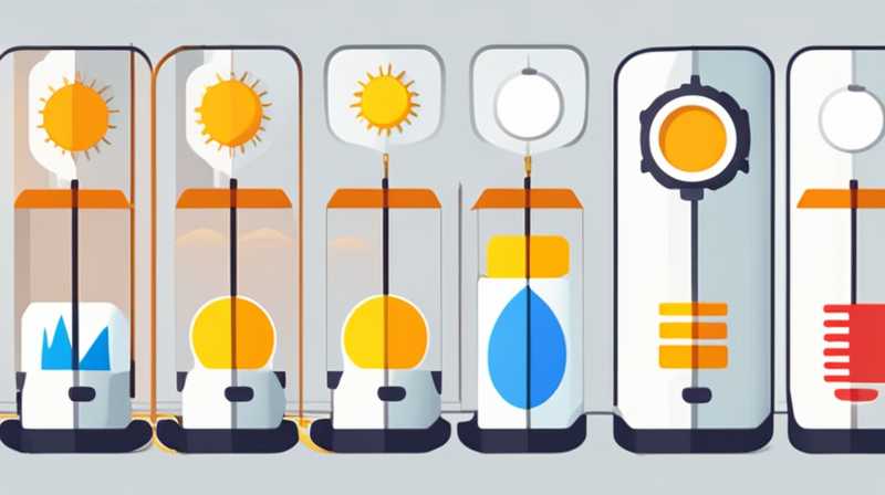 How much does it cost to convert batteries into solar lights