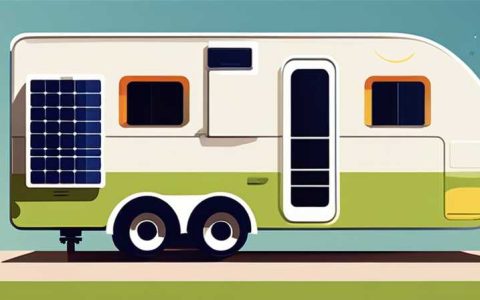 How to install solar energy in lift caravan