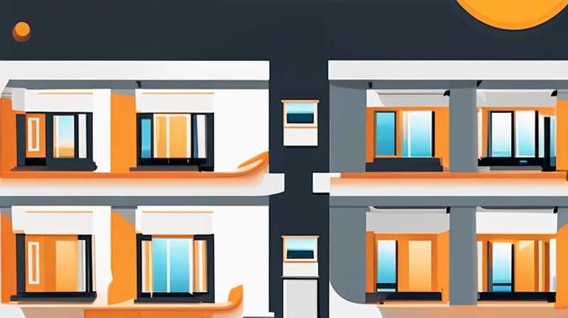 How to connect solar panels to new buildings