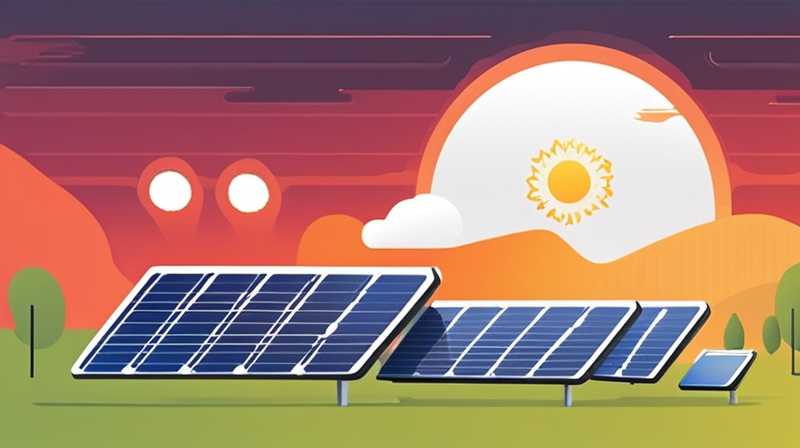 What are the types of solar energy resources?