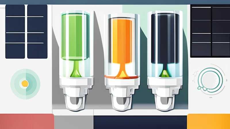 How to install solar lights on a cylinder