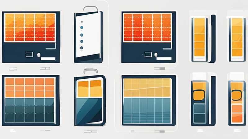 How to charge photovoltaic solar panels