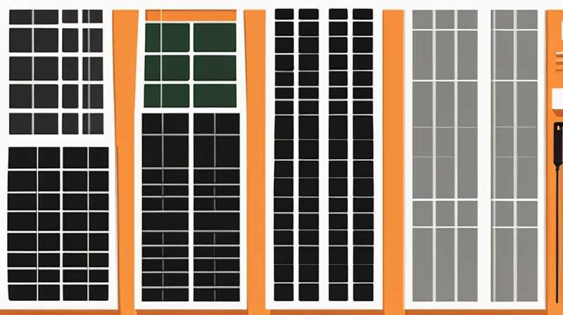 How to arrange solar panels in reverse order