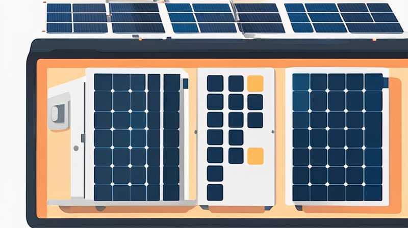 What is inside a solar panel?