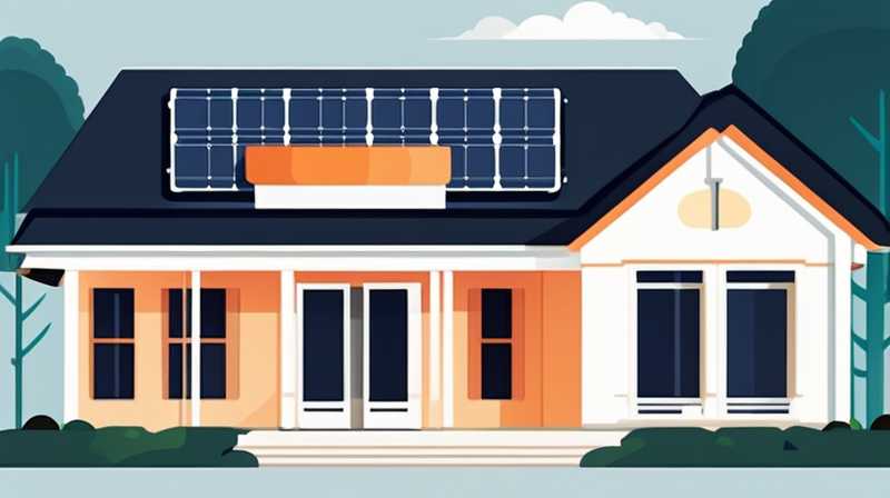 How to install solar energy in a villa