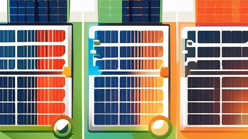 How to set indicator light on solar panels