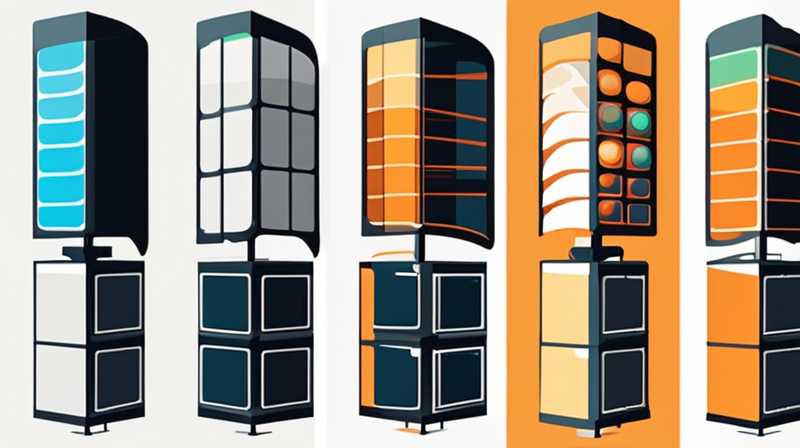 How to install solar panels on circular columns