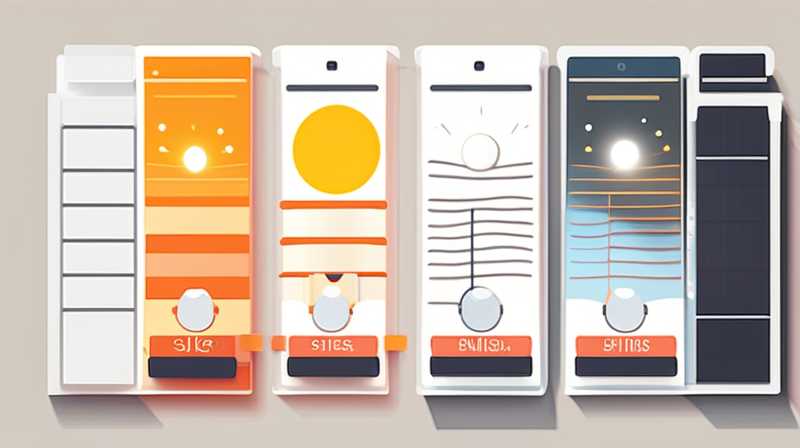 How to test solar light strips during the day