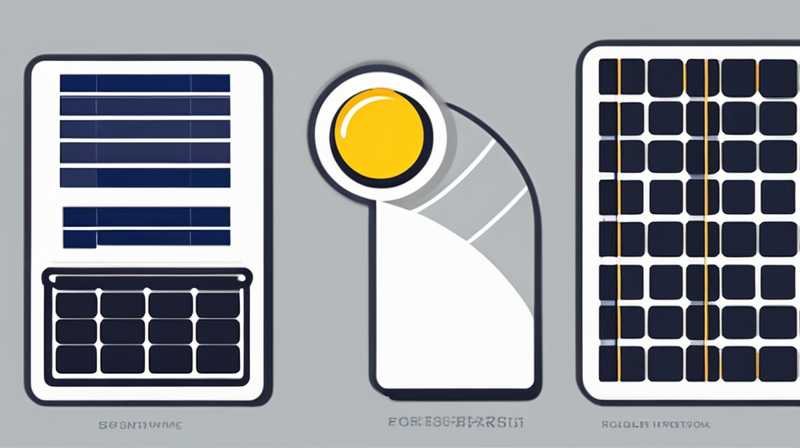 How to connect the two cores of the solar light probe