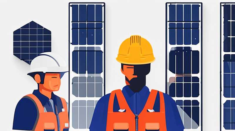 What are the hazards of solar panel workers?