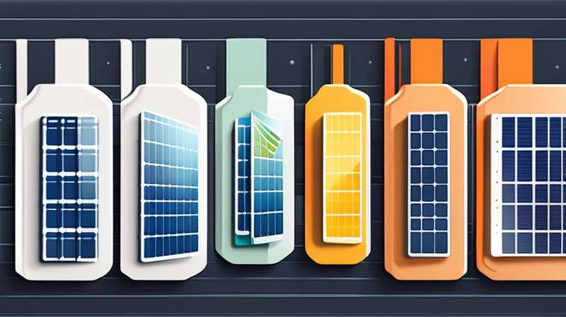 How to remove the covers on both sides of the solar panel