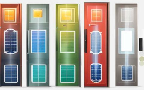 How to install the induction solar door light