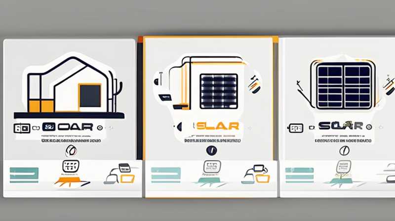 How many wires are needed to install solar power?