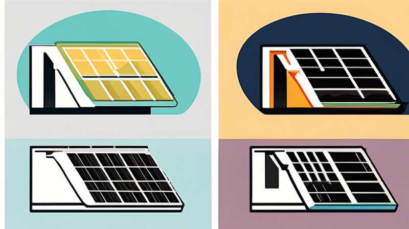 How to install transparent solar cells