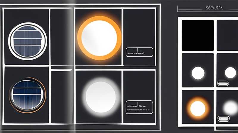 How to disassemble a small solar wall light